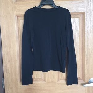 Plain Black Long Sleeve T-shirt